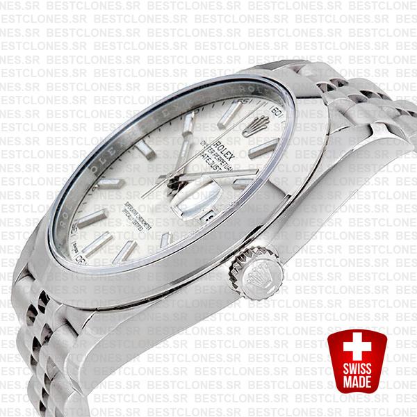 rolex datejust 41 jubilee smooth bezel