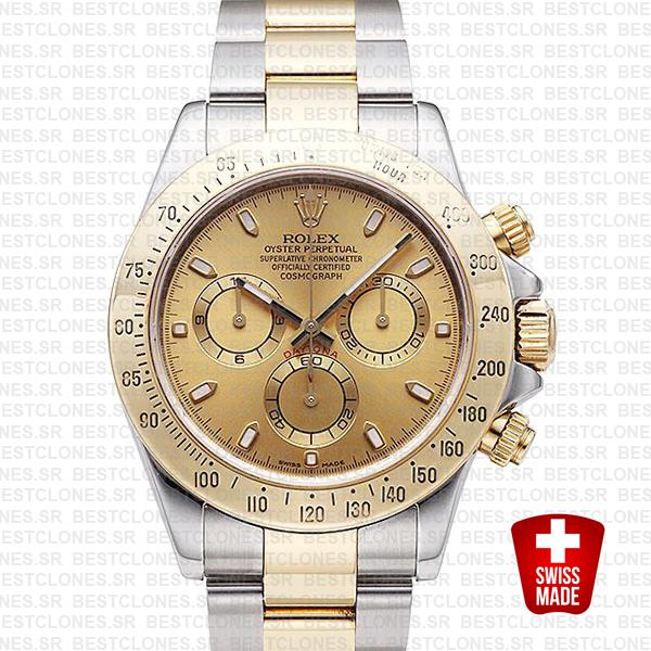 Rolex Daytona 2 Tone Gold 40mm 116523