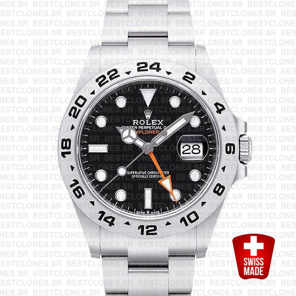 Rolex Explorer Ii 42 Black 226570 Swiss Made Replica