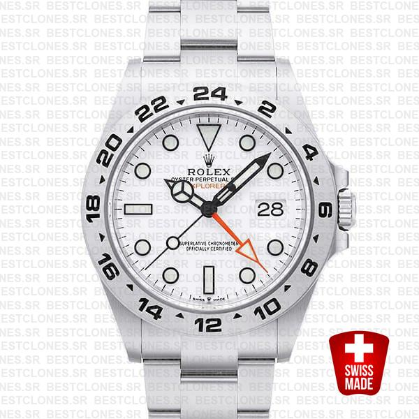 Rolex Explorer Ii 42 White 226570 Swiss Made Replica