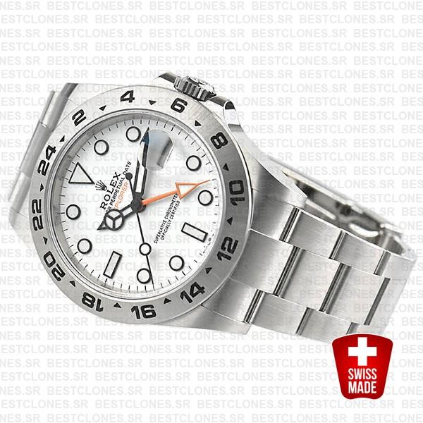 Rolex Explorer Ii 42 White 226570 Swiss Made Replica