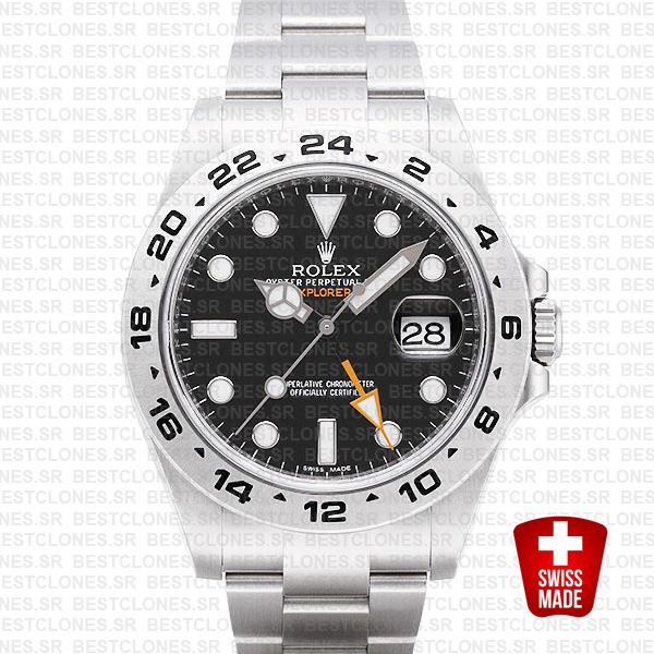 Rolex Explorer Ii Black 42mm Swiss Replica 216570