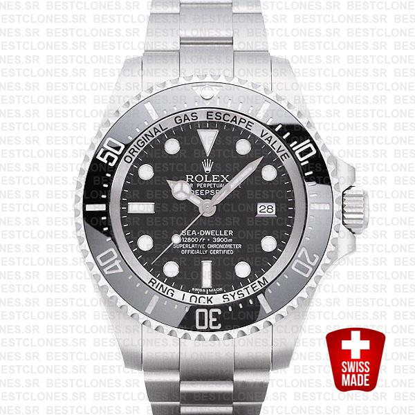 Rolex Deepsea Ss 44mm 116660 Swiss Replica