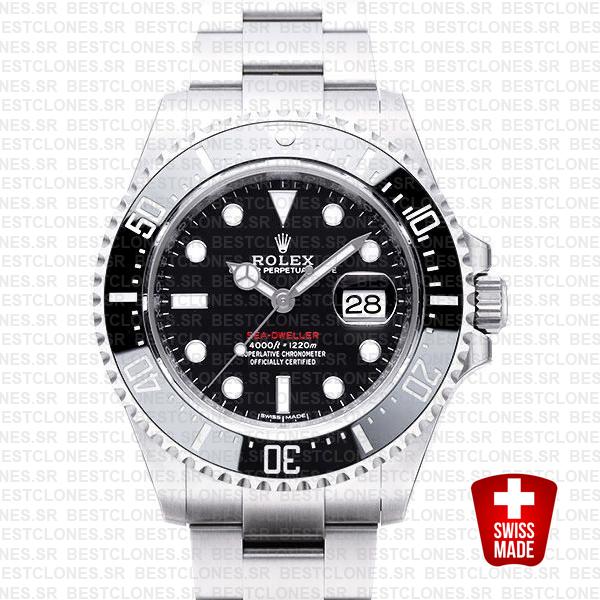 Rolex Sea Dweller Steel 43mm 126600 Swiss Replica